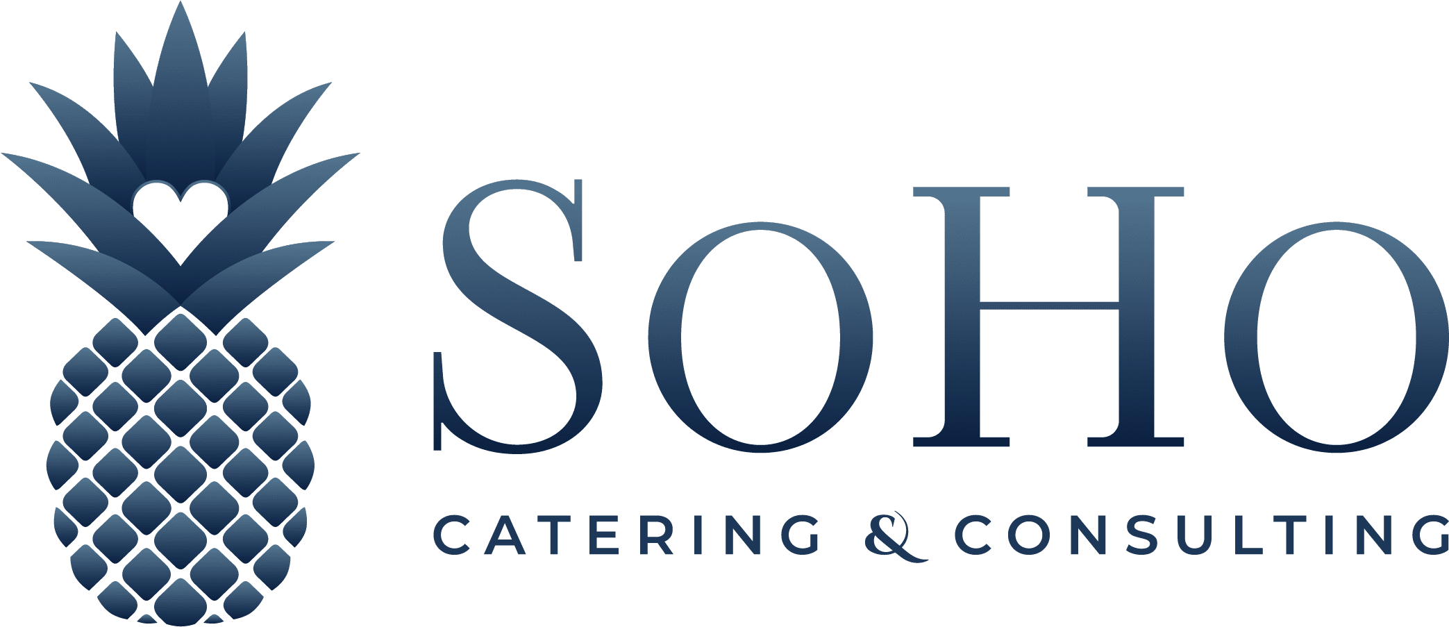 SoHo Catering & Consulting Logo Blue
